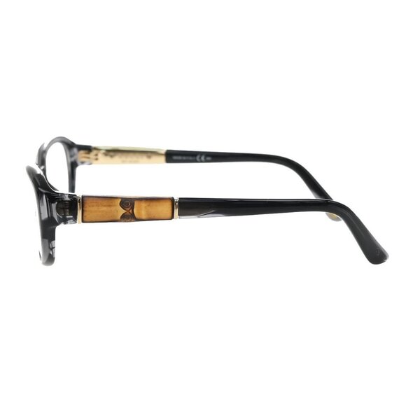 GUCCI GG Logo Bamboo Glasses Reading Eye Were Plastic GG-8002/F Black 04KA757 - Picture 14 of 16